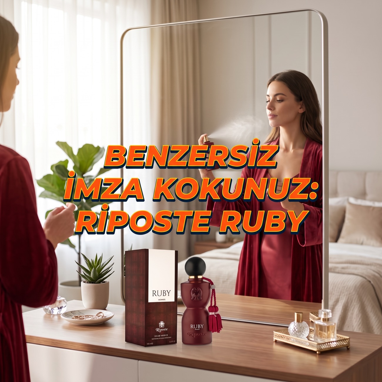 Riposte Ruby Kadın Parfümü 100 ml - Kalıcı & Çekici Koku